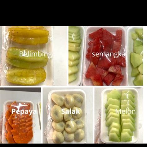 jual buah potongbuah kupasbuah layak makan semangka buah potong
