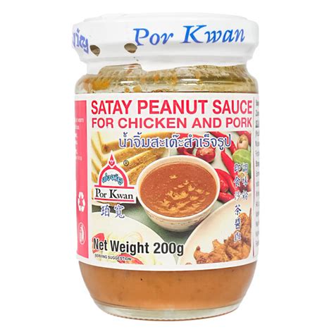 Por Kwan Satay Erdnuss Sauce 200g Kaufen