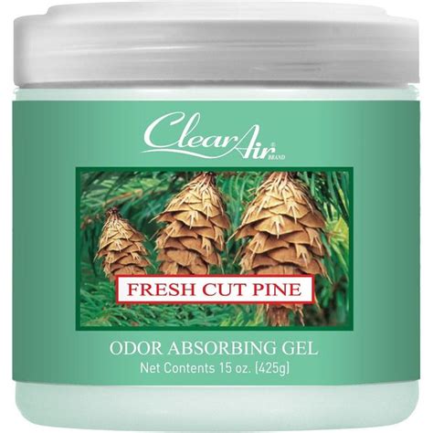 Clear Air Fresh Linen Odor Absorbing Solid Gel 15 Fl Oz Jar