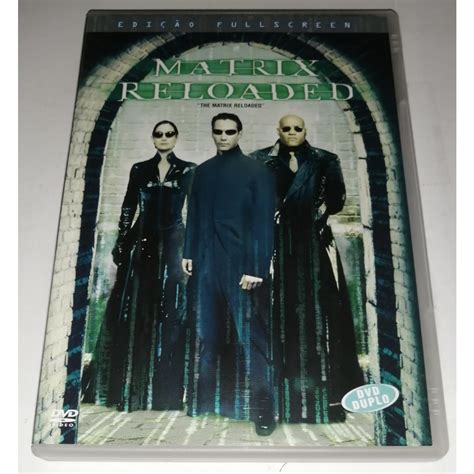 DVD MATRIX RELOADED EDIÇÃO FULLSCREEN DUPLO Shopee Brasil