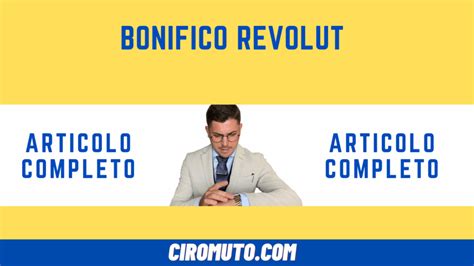 Bonifico Revolut Ecco Quanto Costa E Come Si Esegue Guida