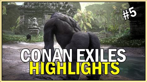 Finding A Forgotten City Full Of Thicc Gorillas In Conan Exiles Youtube