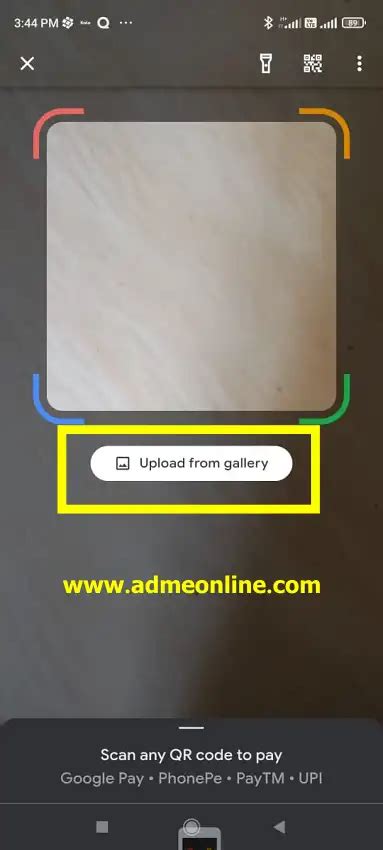 How To Scan Google Pay Qr Code From Gallery