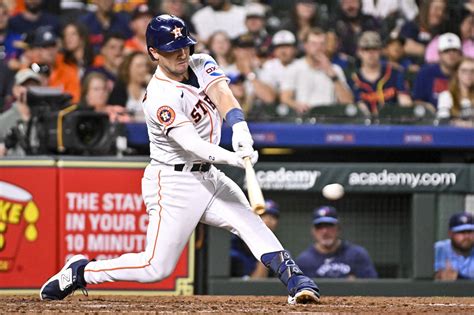 Houston Astros Fans Celebrate As Alex Bregman Logs 500th Career Rbi