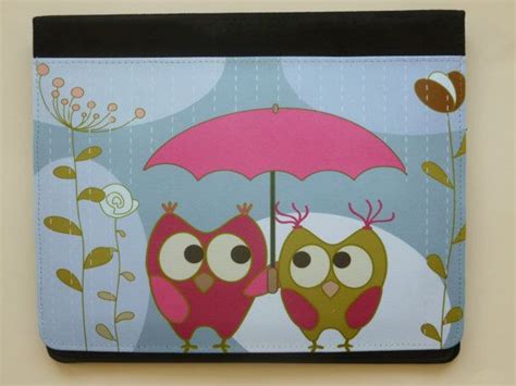 IPad 3 Case IPad 2 Case Owls Under Umbrella By CreateItYourWay 39