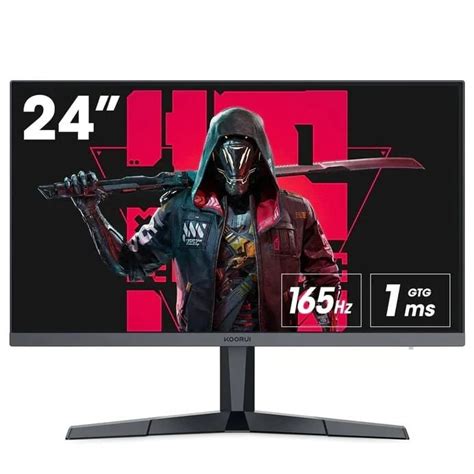 KOORUI 24 165Hz Gaming Monitor Exceptional Visuals Performance