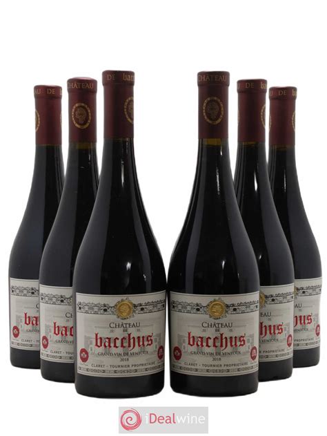 Acheter Ventoux Côtes du Ventoux Château de Bacchus 2018 lot 3274