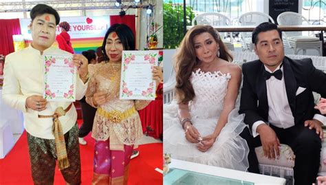 Aw Thai Internet Celebrity Mader Sitang Just Got Married