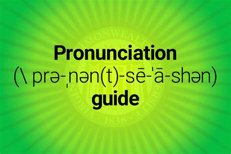 Pronunciation guide: Setting the record straight on how to pronounce ...