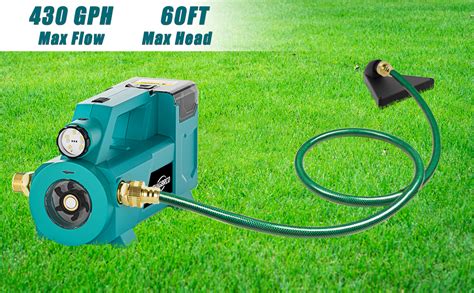 Thagbrco Cordless Transfer Pump For Makita 18v Li Ion Battery Portable Self Priming Water Pump