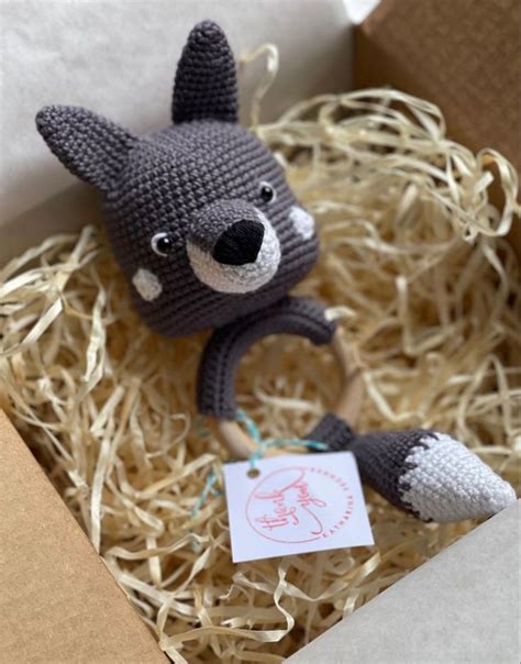 Pdf H Kelanleitung Greifling Wolf Crochet Pattern Diy Etsy De