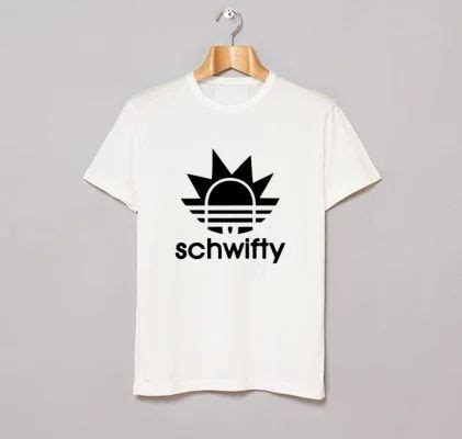 Rick And Morty Schwifty Adidas Parody T Shirt KM Kendrablanca Rick