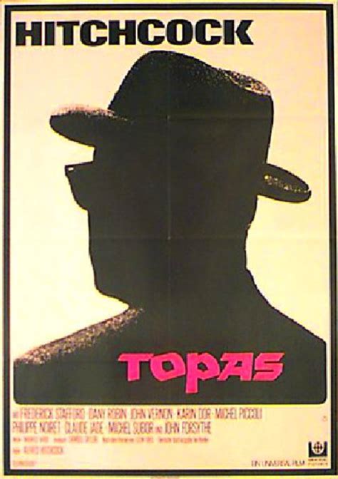 Topaz Original 1969 German A1 Movie Poster - Posteritati Movie Poster ...