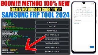 Samsung Frp New Offline Tool 2024 No Adb Enable Samsung Frp Bypass 2024