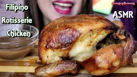 Asmr Whole Rotisserie Chicken Eating Sounds No Talking Youtube