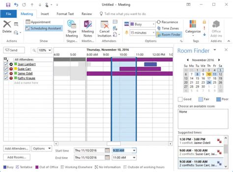 Schedule Meeting Rooms Customguide 48 Off