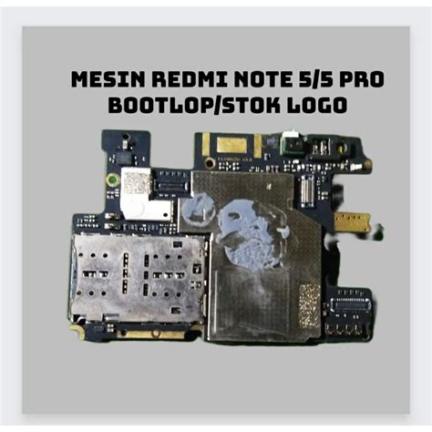 Jual MESIN REDMI NOTE 5 NOTE 5 PRO BOOTLOP HANK LOGO STUCK LOGO