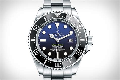 Rolex Deepsea Sea-Dweller D-Blue Dial Watch | Uncrate