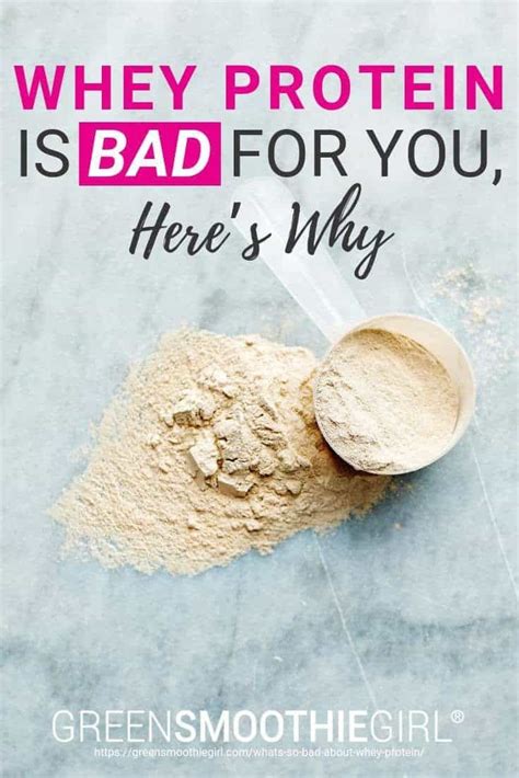 Whey Protein Is Bad For You, Here's What You Need to Know | Unflavored ...