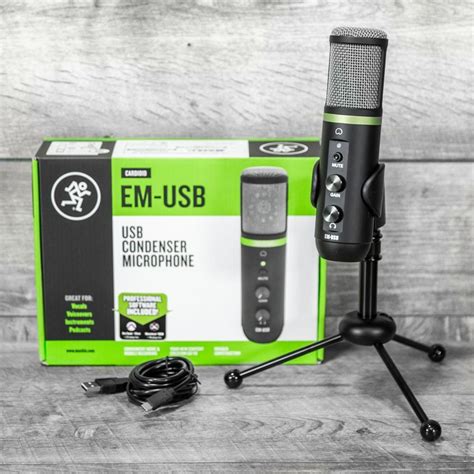 Mackie Element Series Usb Condenser Microphone Em Usb World Music