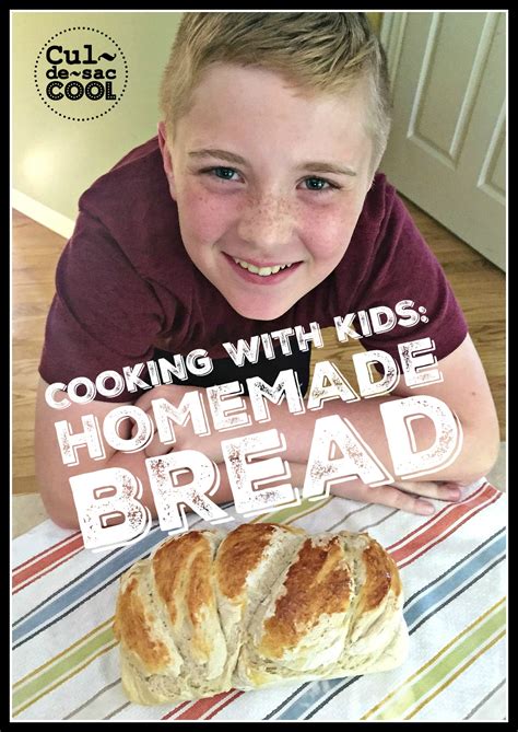 Cooking With Kids Homemade Bread