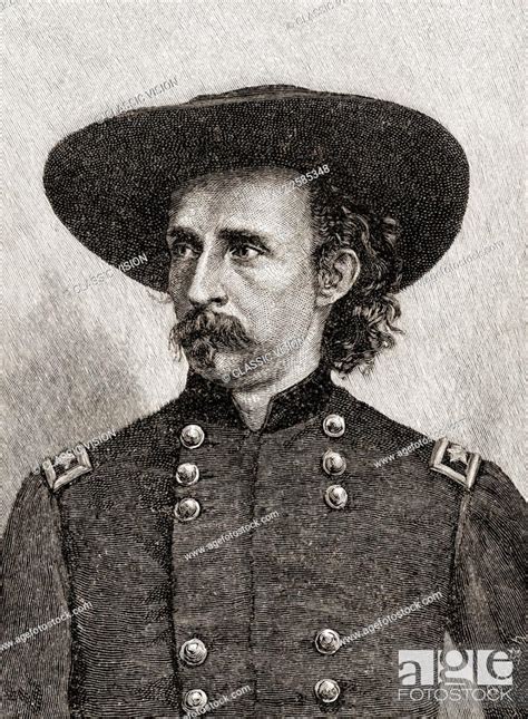 George Armstrong Custer 1839 1876 United States Army Officer And Cavalry Commander In The