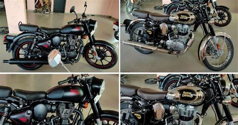 Bs6 Royal Enfield Classic 350 Stealth Black And Chrome Edition Spotted Maxabout News