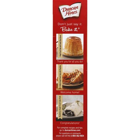 Duncan Hines Signature Angel Food Cake Mix 16 Oz From Foodsco Instacart