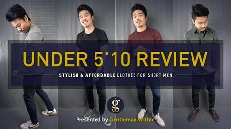 Under 510 Review Stylish And Affordable Clothes For Short Men