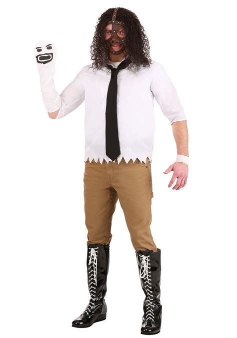 Exclusive Wwe Mankind Halloween Costume For Men