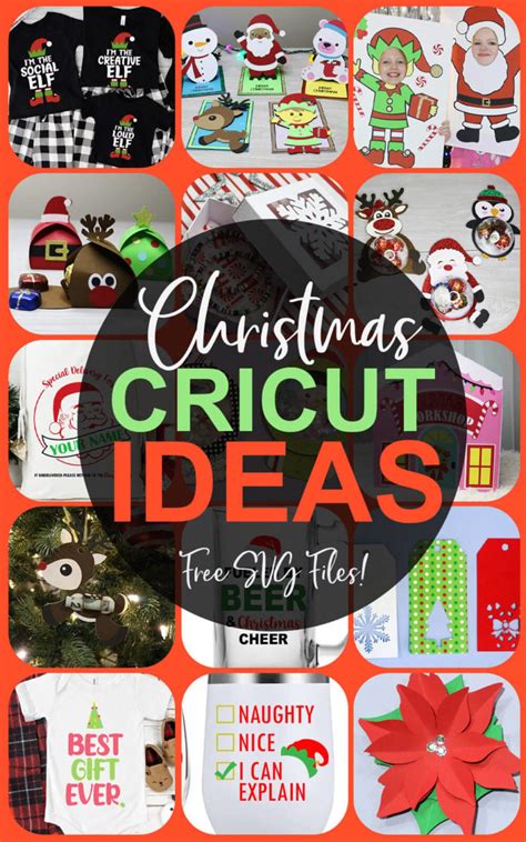 Cricut Christmas Ideas for Gifts, Shirts and More!