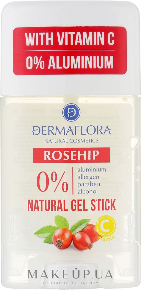 Dermaflora Natural Gel Stick Rosehip - Гелевый дезодорант-стик с ...