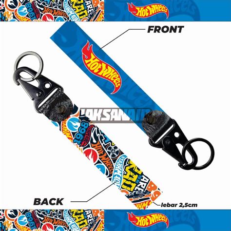 Jual GANTUNGAN KUNCI STRAP HOT WHEELS FULL PRINT Shopee Indonesia