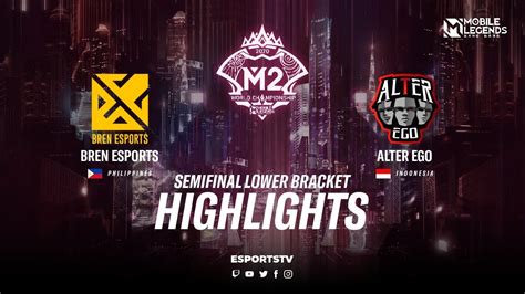 Alter Ego Vs Bren Esports Highlights M2 World Championship 2020