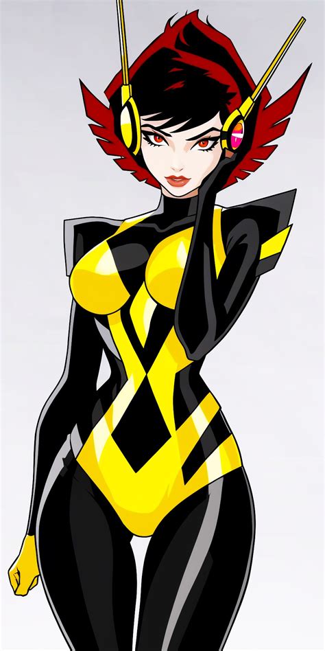 Wasp Marvel by AfroFireSpear77 on DeviantArt