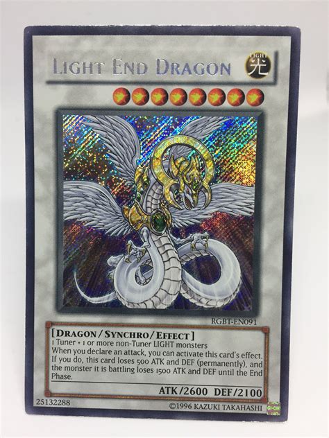 Light End Dragon Secret Rgbt En091 Lp — Transcend Cards