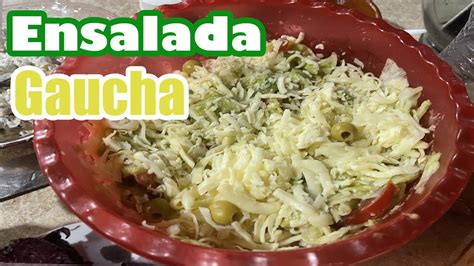 Ensalada Gaucha Youtube