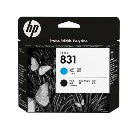 Cabezal de impresión HP 831 Latex cian negro HP Ecuador