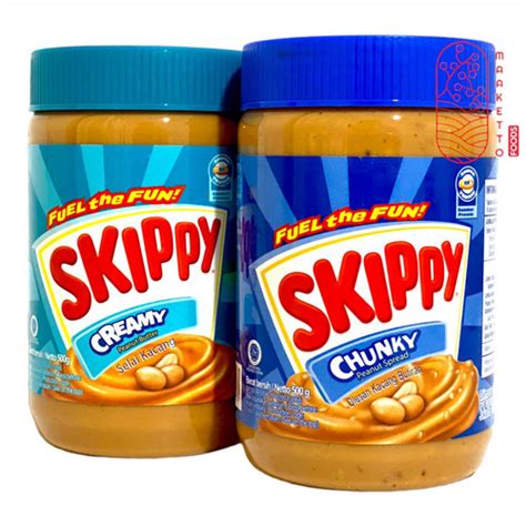 Jual Skippy Creamy Chunky Peanut Butter Spread Selai Kacang Skippy