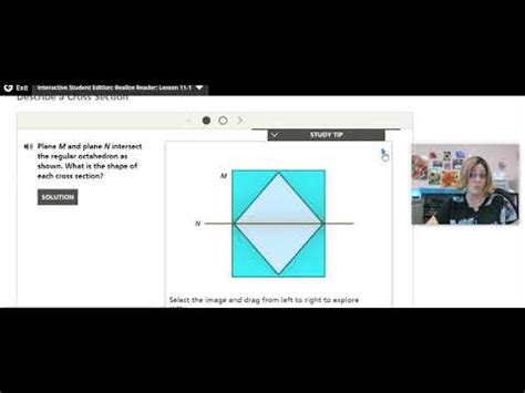 Practice Three Dimensional Figures And Cross Sections A