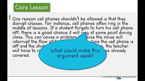 Acknowledge An Opposing View In Argumentative Writing Youtube