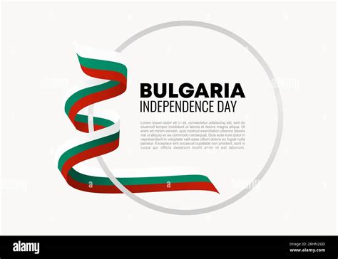 Bulgaria Independence Day Background Banner Poster For National