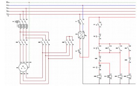 Dol And Star Delta Starter Circuit Diagram