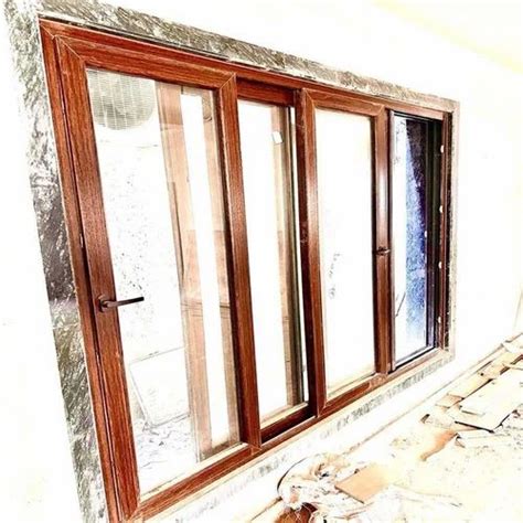 8mm 3 Track Brown UPVC Sliding Window At Rs 500 Sq Ft In Hosur ID