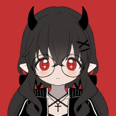 Cute demon PFP (free to use) | Anime, Cute, Art