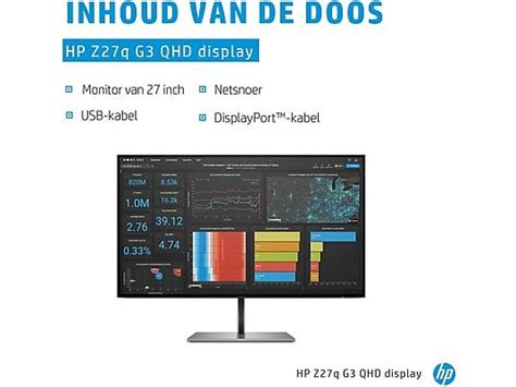 HP Z27q G3 HSD-0078-W 27 Zoll QHD Monitor (5 ms Reaktionszeit , 60 Hz ...