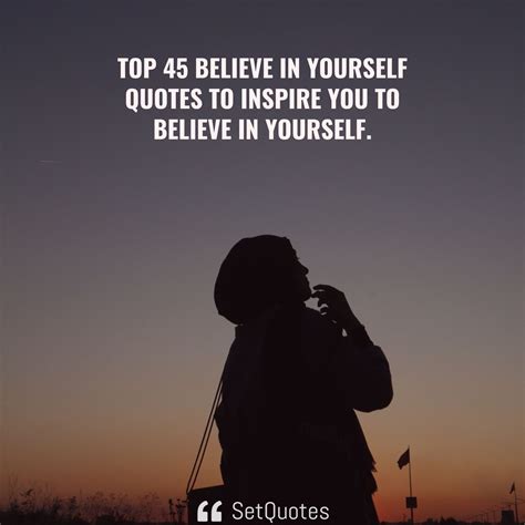 Top Believe In Yourself Quotes To Inspire You To Believe In Yourself