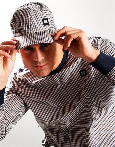 Weekend Offender Clay Cap Check - Terraces Menswear