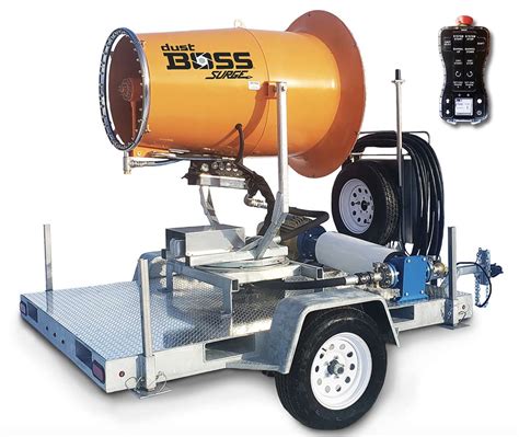 Bosstek Launches Dust Cannon For Bad Weather Demolition Recycling