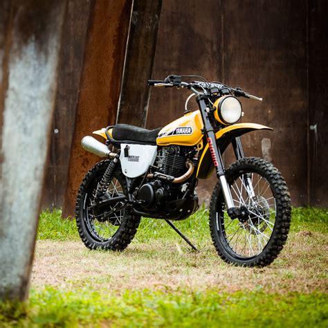 Not So Mellow Yellow: North East's XT500 resto-mod | Bike EXIF